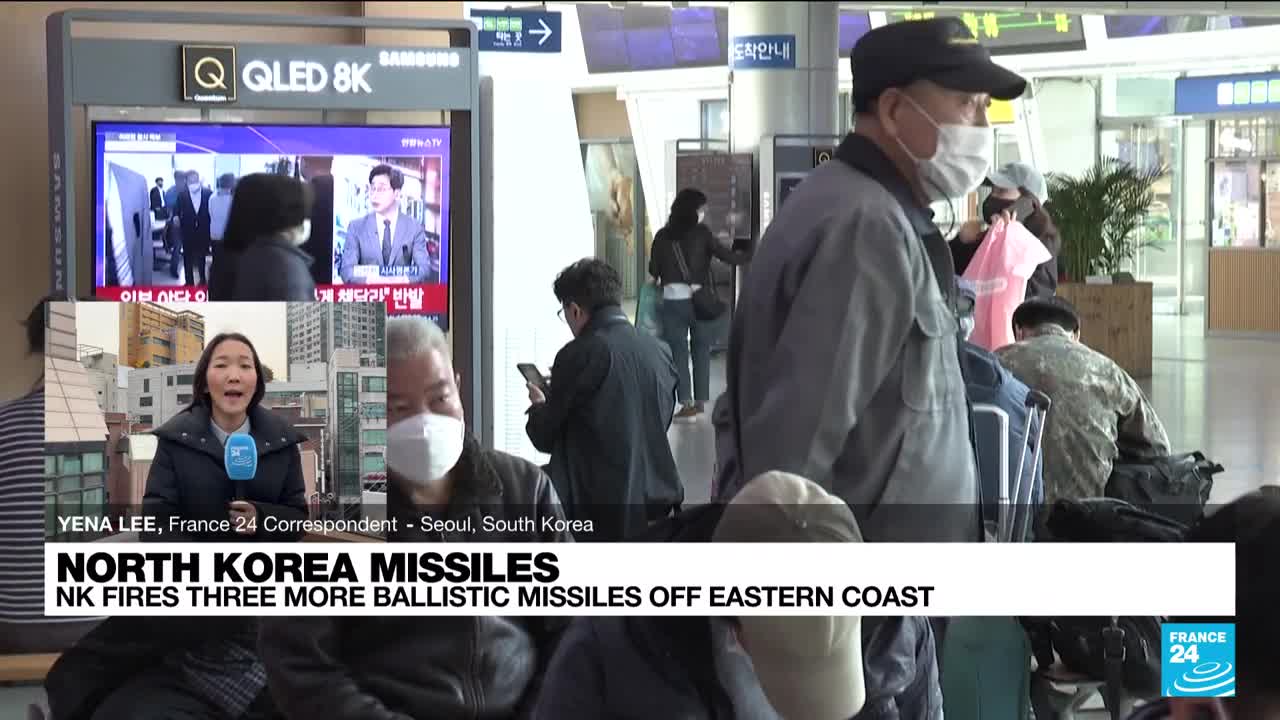 North Korea missile barrage triggers evacuation warnings in Japan • FRANCE 24 English