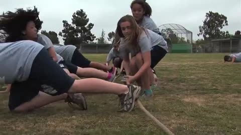 Middle school students train with Marines