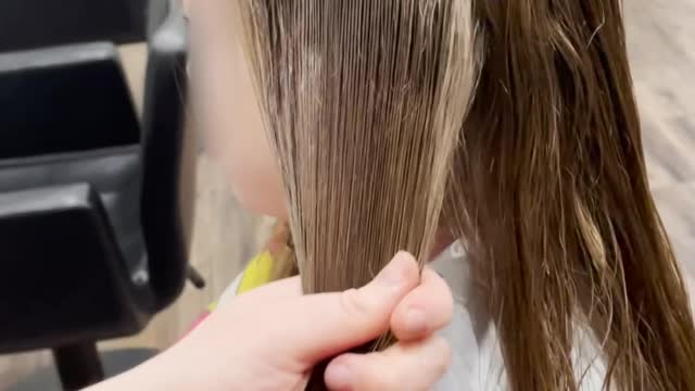 Knotted Hair Saved by Talented Hairdresser