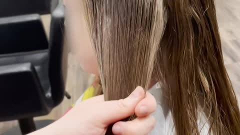 Knotted Hair Saved by Talented Hairdresser