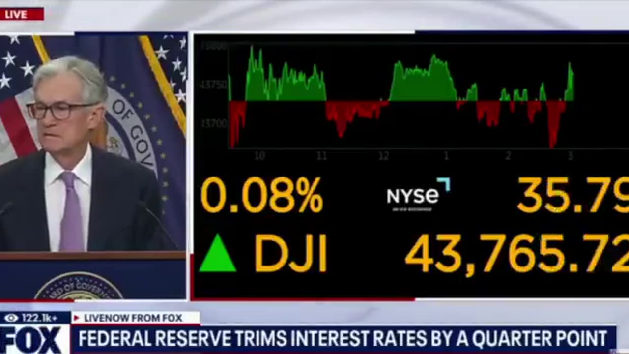 Fed Chair Jerome Powell Gives Five-Word Response When Asked If Trump Can Fire Him