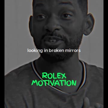 You don't need to prove yourself to anyone. Spoken by Will Smith