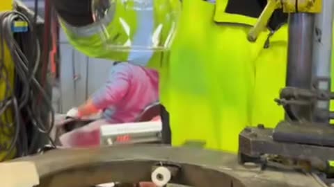 Amazing machine work making 🍷 wine Glass