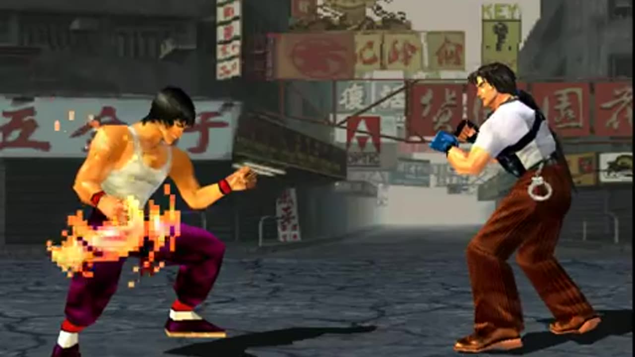 Tekken 3 Law Secret Move - 'Dargon Fang' - 100% Damage [ !! K.O. at Once]