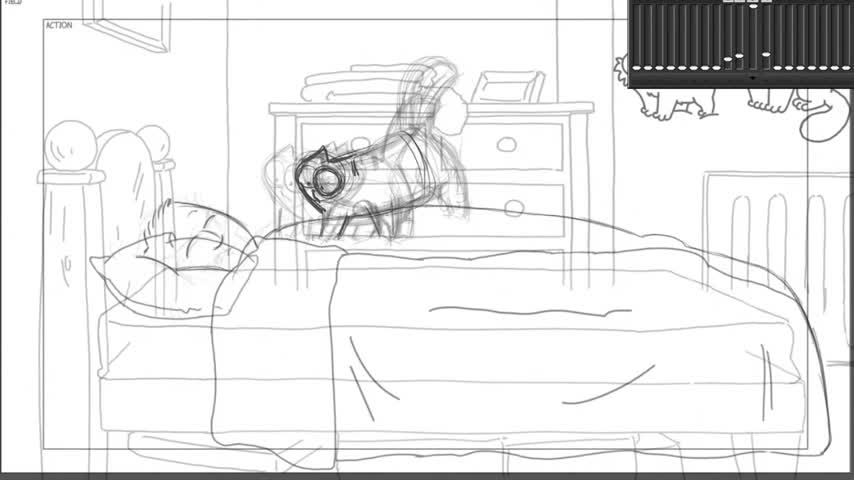 Simon’s Cat ‘Off to the Vet’ - Rough Animation