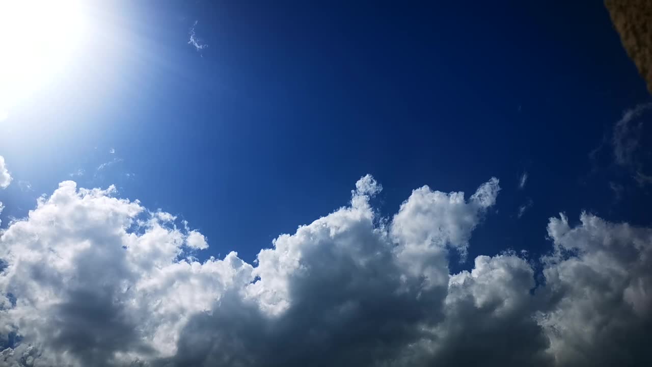 Time Lapse Clouds In The Sky