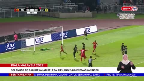 7 NOVEMBER 2022– BERITA WILAYAH – PIALA MALAYSIA 2022 - SELANGOR FC RAIH BEKALAN SELESA