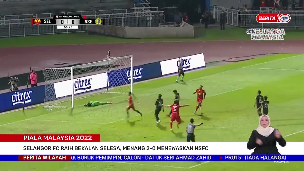 7 NOVEMBER 2022– BERITA WILAYAH – PIALA MALAYSIA 2022 - SELANGOR FC RAIH BEKALAN SELESA