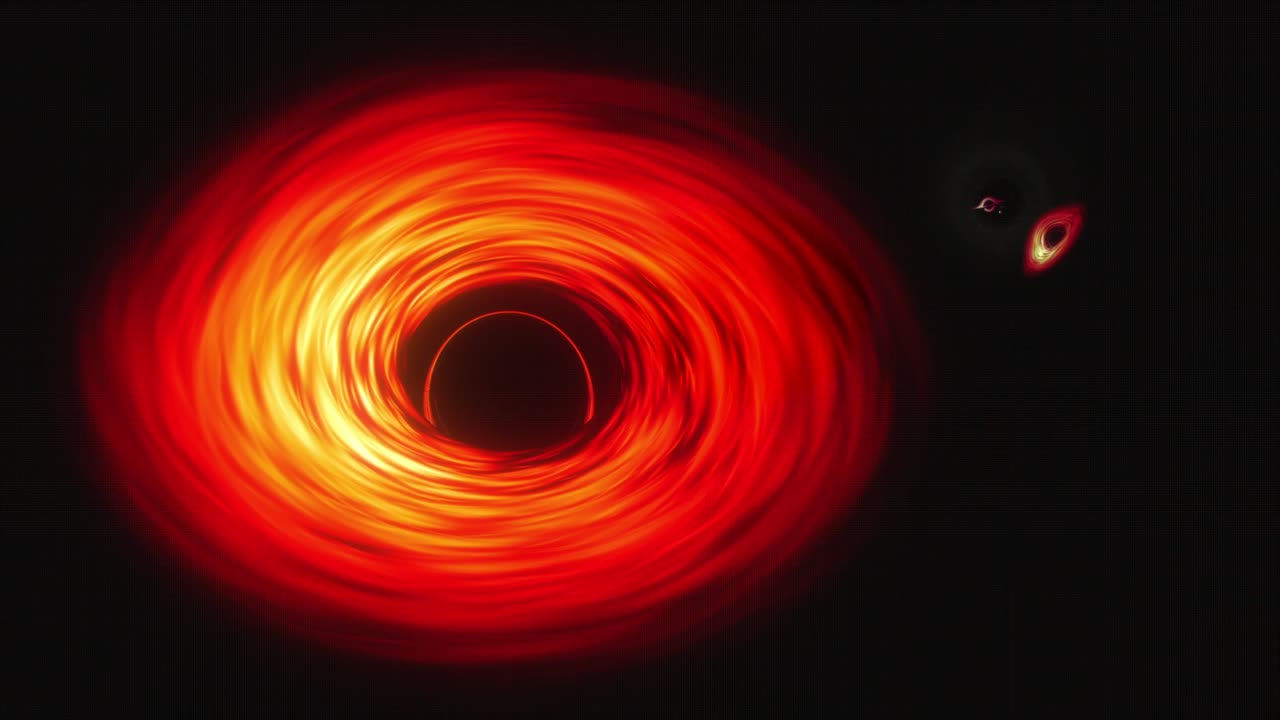 NASA Animation Sizes Up the Universe’s Biggest Black Holes Part 3