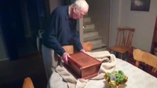 Suprising our Grandpa With A Special Gift