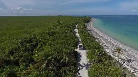 Beautiful Sea Waves Beach View