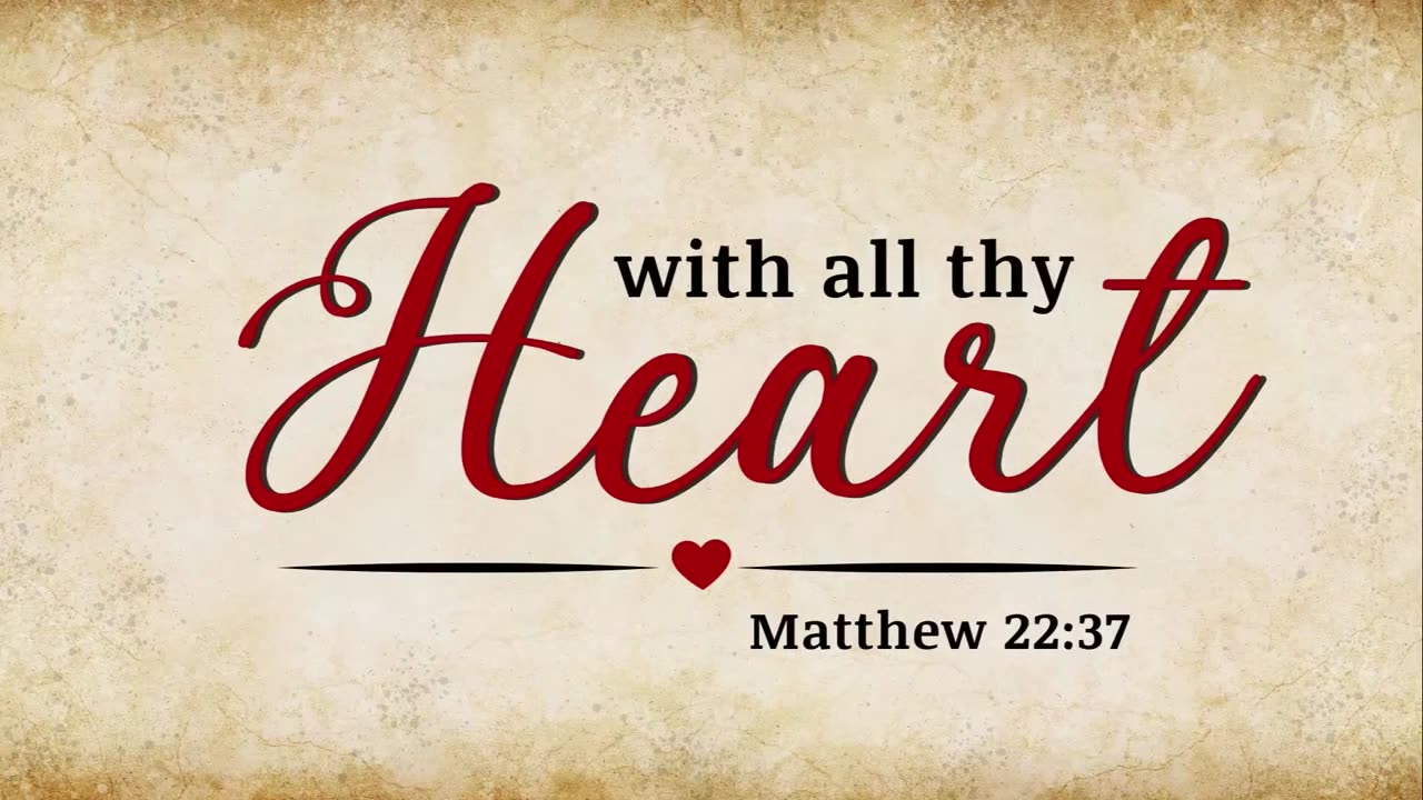 December 31, 2023 - Sunday AM - With All Thy Heart