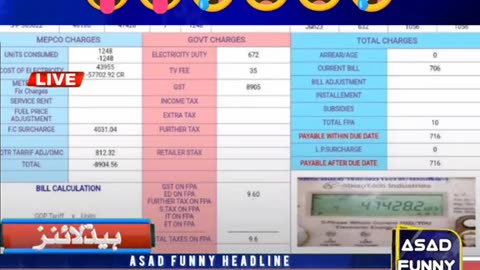 Tukh Malanga for Electricity Bill