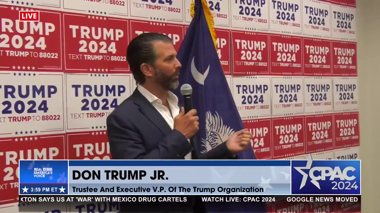 Donald Trump Jr. Talks About The Loss of the Free World and Fascism