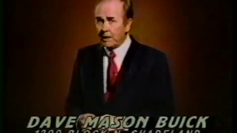 1984 - No-body but Dave Mason Buick