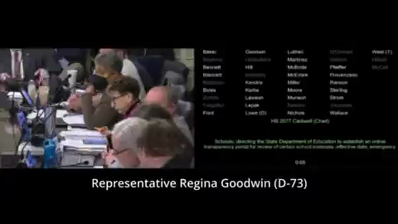 Oklahoma Democrat Representative Regina Goodwin: “DEI as in Deity. DEI is god.”