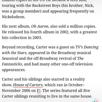 Breaking news Aaron Carter passes away