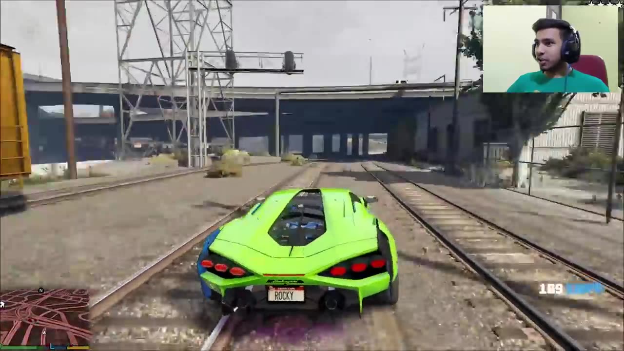 I STOLE A BIG CELEBRITY'S LAMBORGHINI - GTA V GAMEPLAY #4