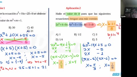 ANUAL ADUNI 2023 | REFORZAMIENTO 01 | ÁLGEBRA