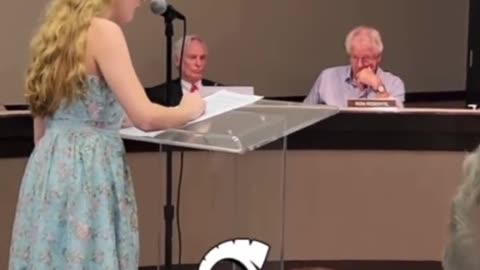 LEGENDARY: 14-Year-Old Slams School Board After They Walked Out On Her