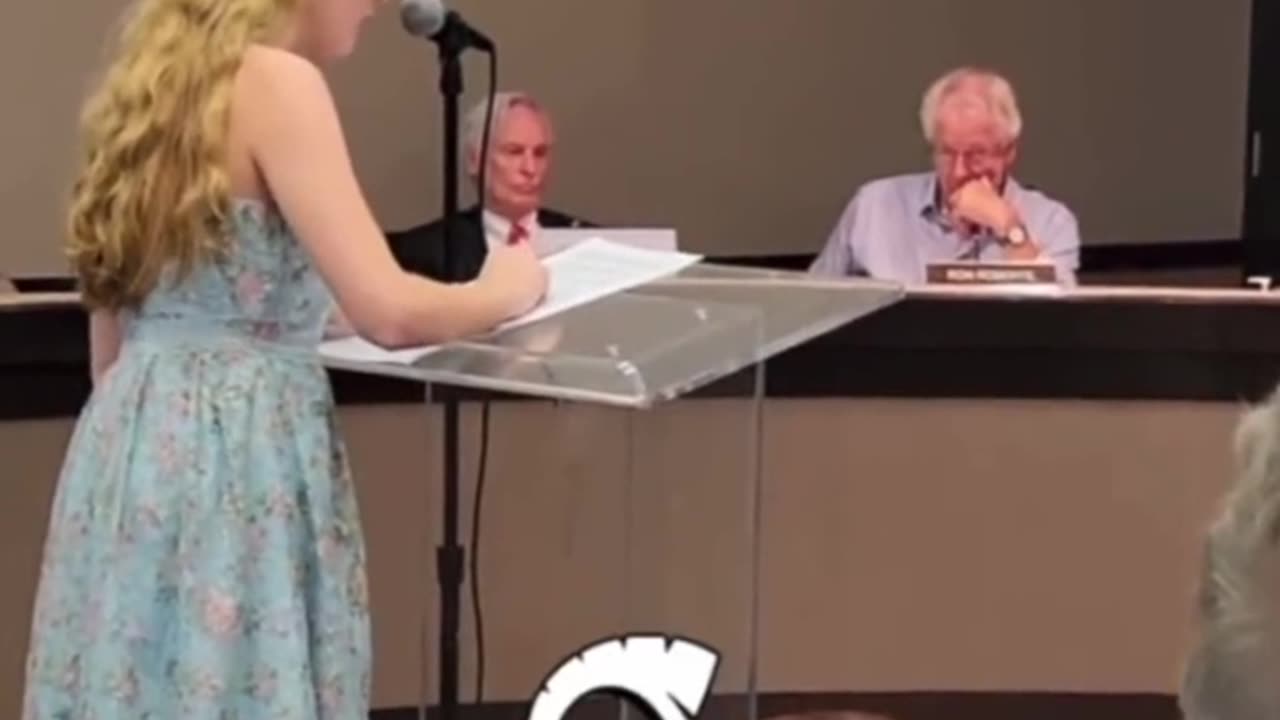 LEGENDARY: 14-Year-Old Slams School Board After They Walked Out On Her