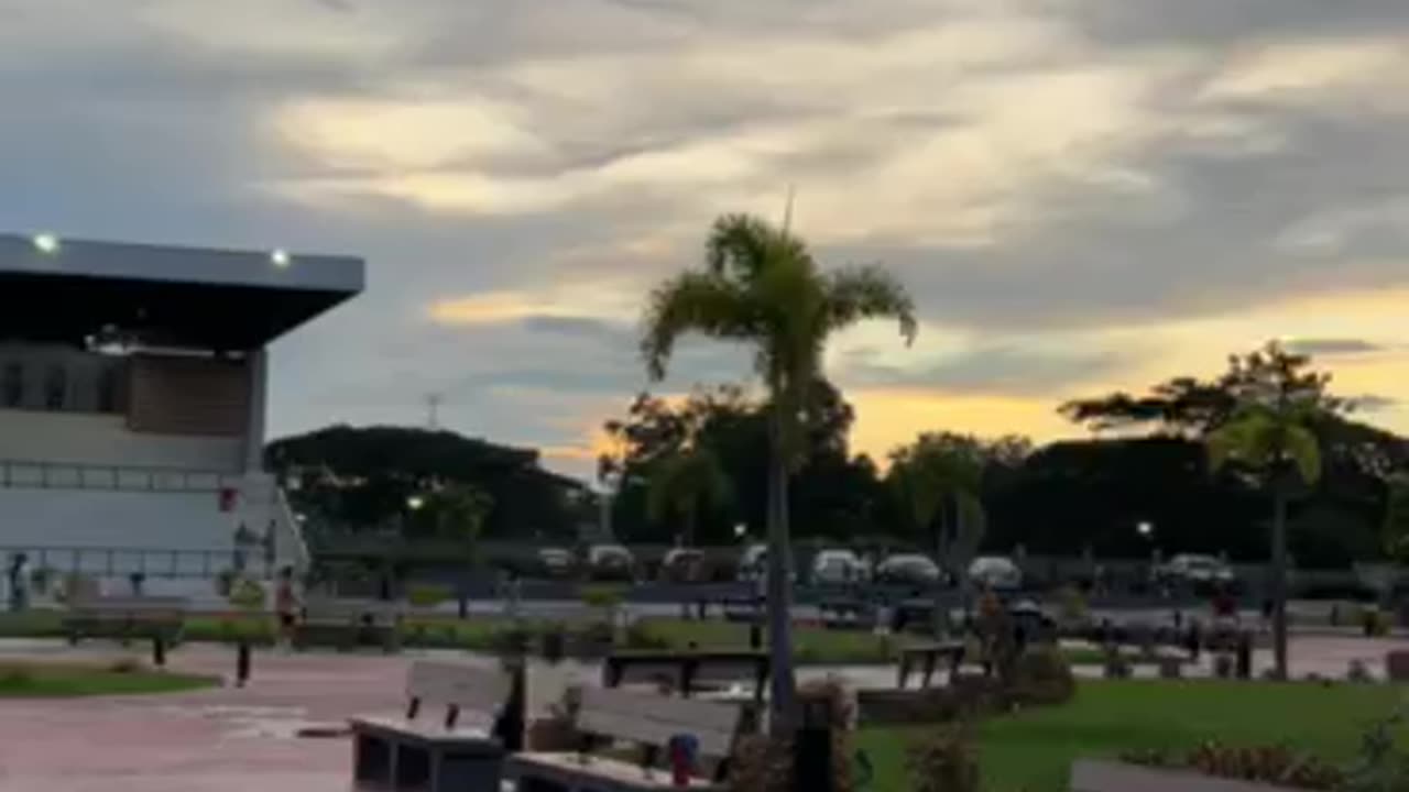 Jogging at the People's Park