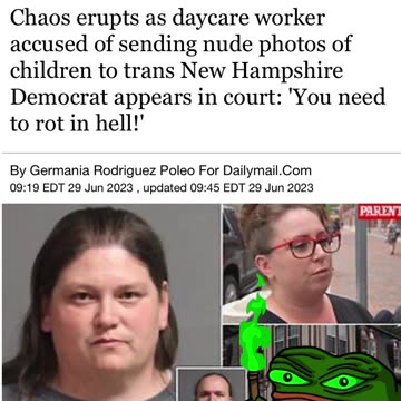 NewsFlash - Daycare Worker took Naked Pictures of Children & Sent to Trans Lawmaker Stacie Laughton - Boston