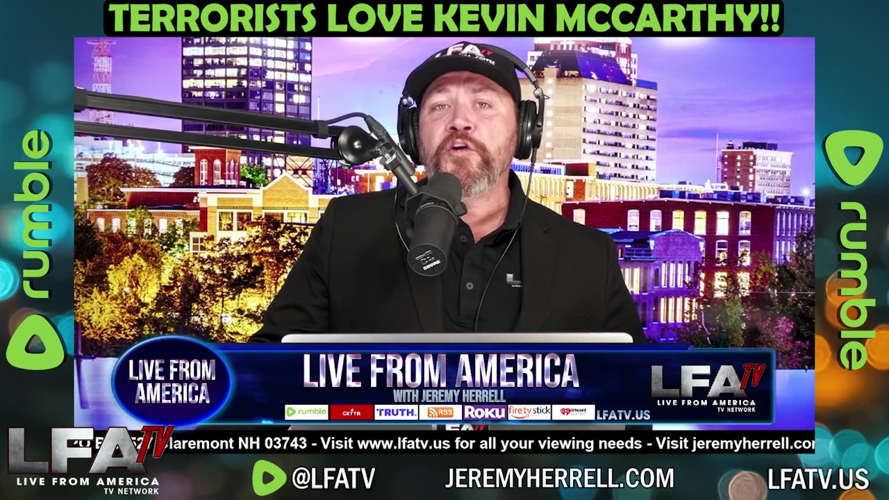 TERRORISTS LOVE KEVIN MCCARTHY!?!?