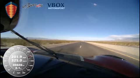 Koenigsegg Agera RS 284 mph