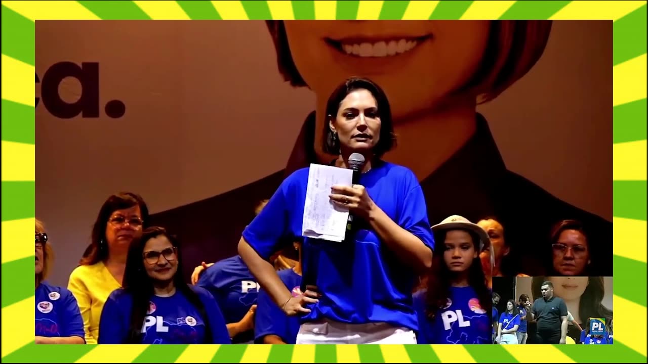 MICHELLE SENSACIONAL EM SEU PRONUNCIAMENTO NO RN.