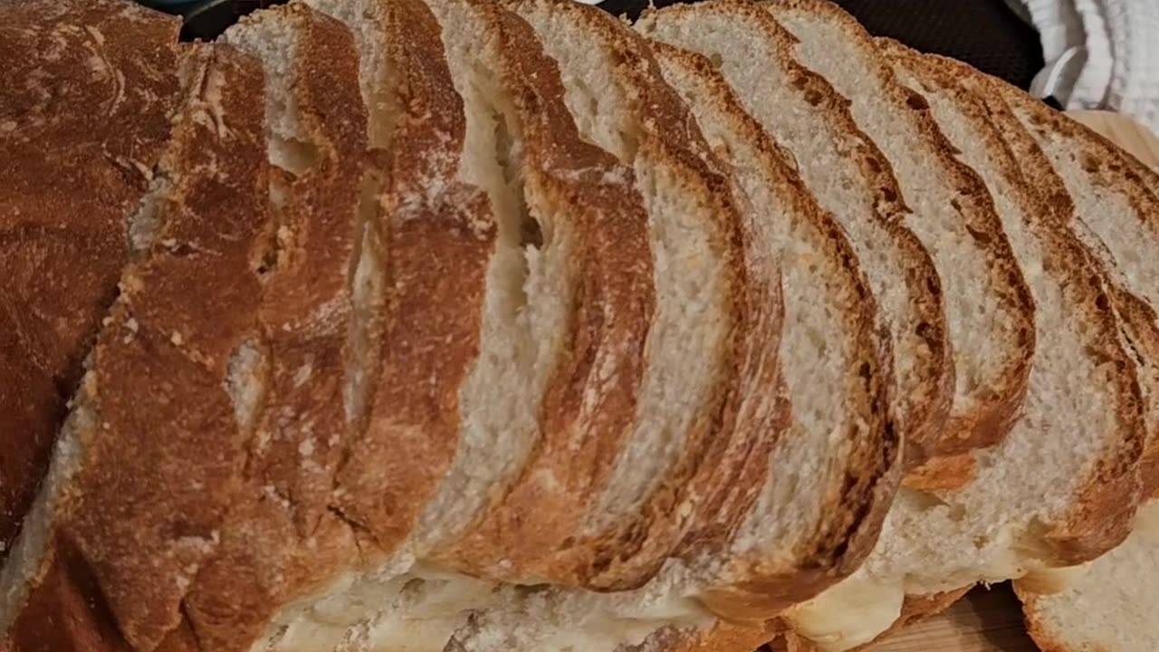 Store bought? No it's homemade bread