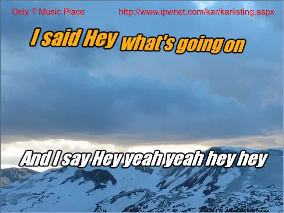 4 Non Blondes - What's Up (Karaoke)