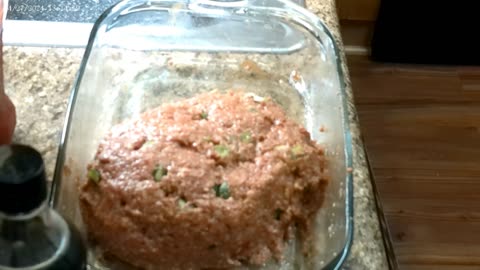 Smoked meatloaf om the big green egg