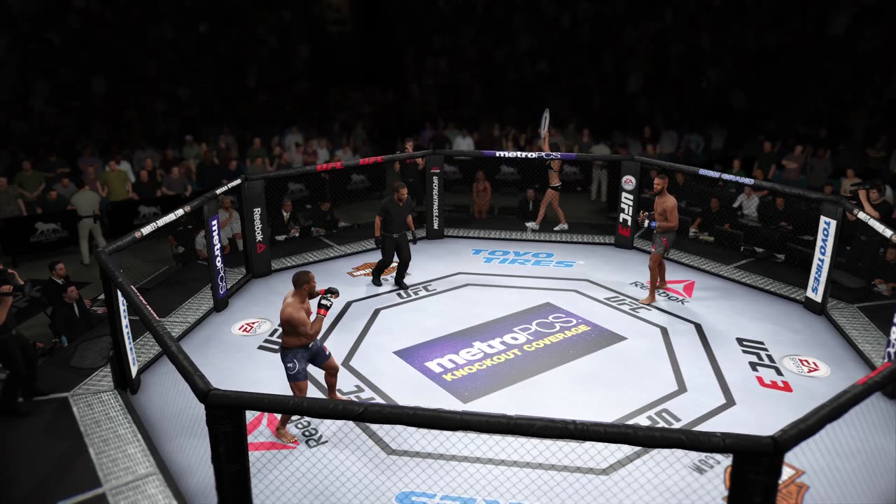 PS4 bot Daniel Cormier vs user Jon Jones