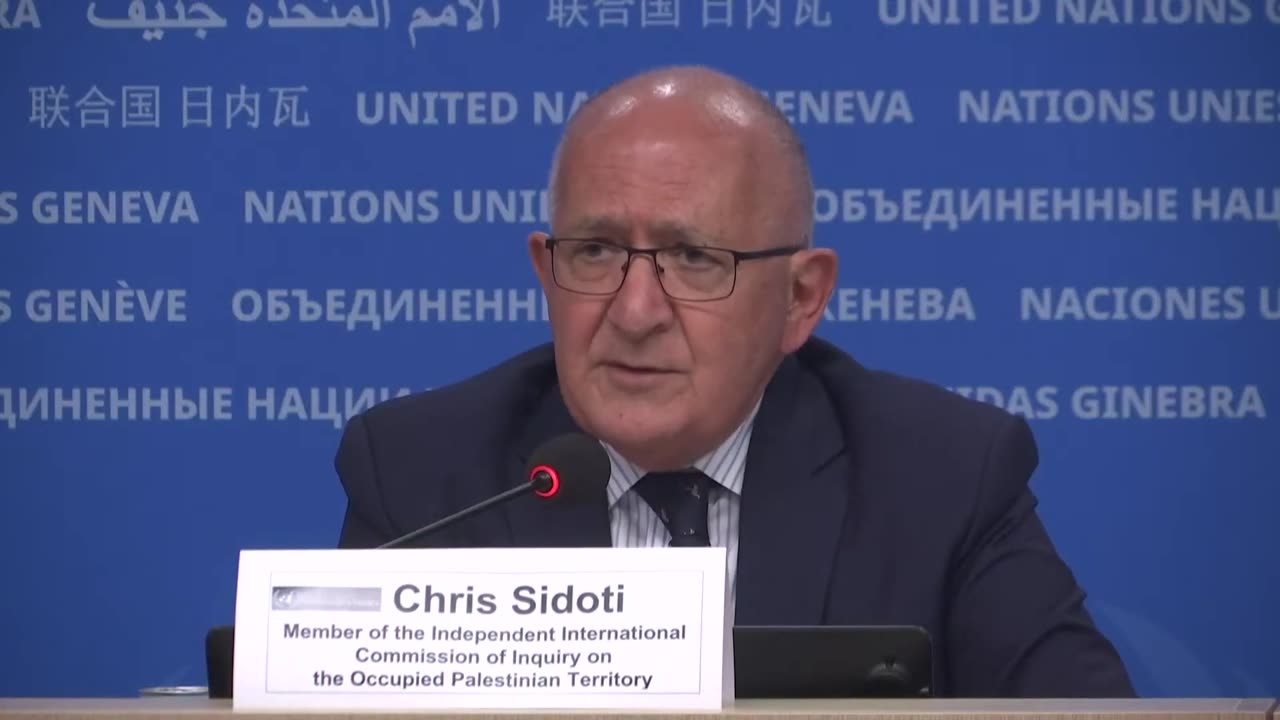 UN experts brief the Human Rights Council on abuses in Israel-Hamas conflict