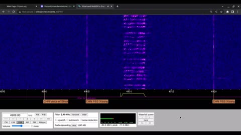 E11 Oblique 25/02/2023 1530 UTC 4909kHz