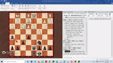 8/17/2023 My Summer Chess Games: June- Part 12