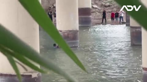 Dramatic video shows moment Nicaraguan radio host drowns crossing Rio Grande