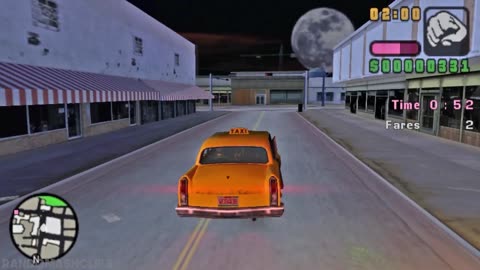 Funny GTA Vice City Taxi Mission