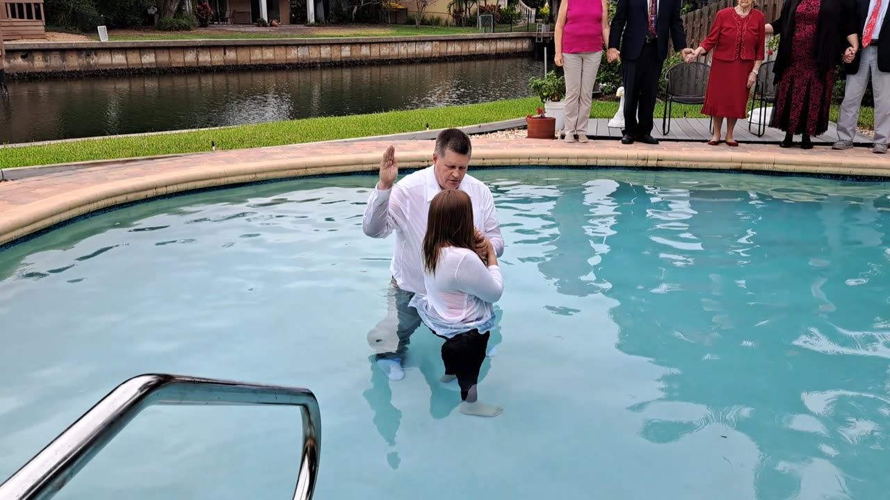 Ronan and Olivia Craig baptisms