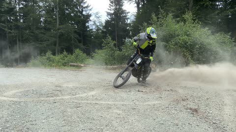 Drone bike drift