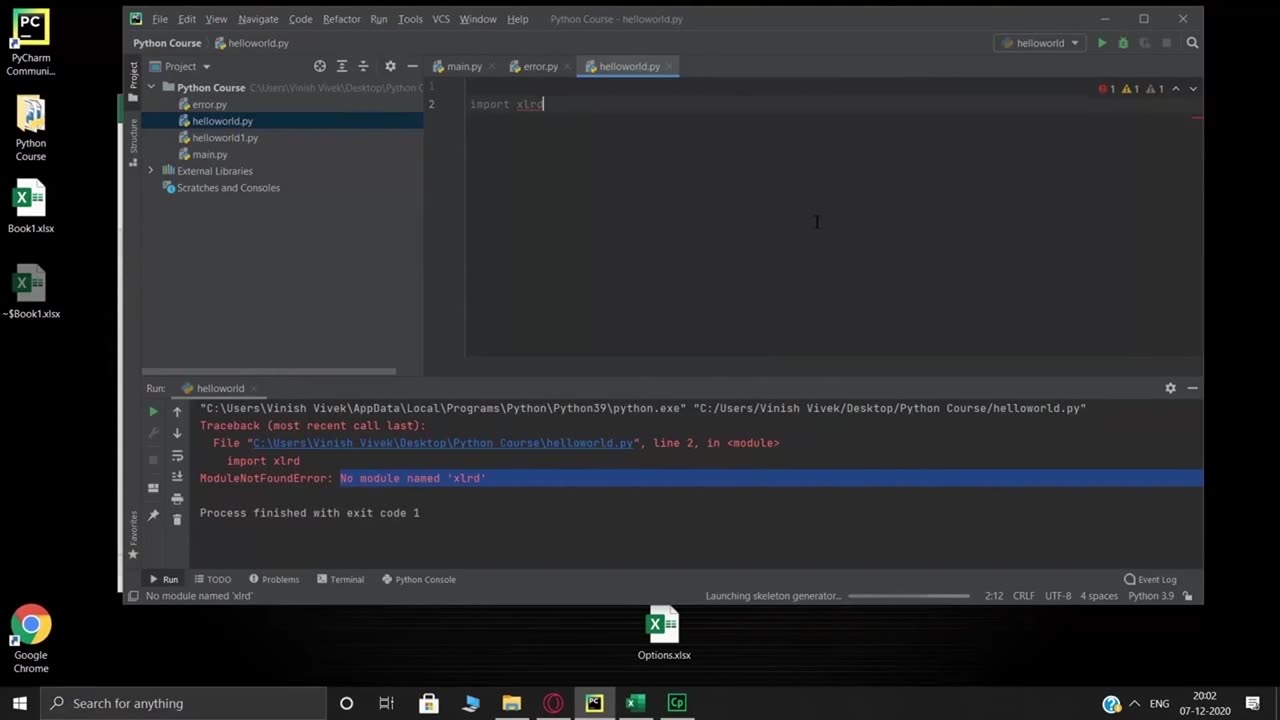 Paython learning