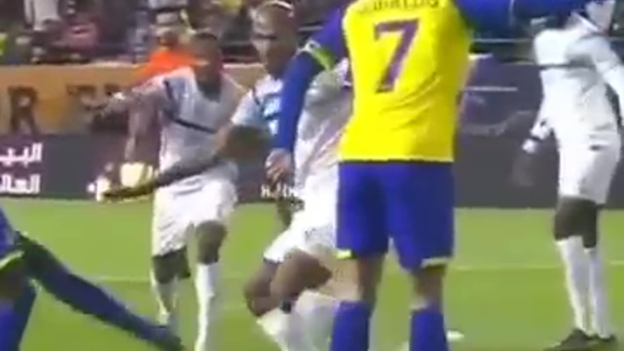 Cristiano Ronaldo 200 IQ assist Al Nassr