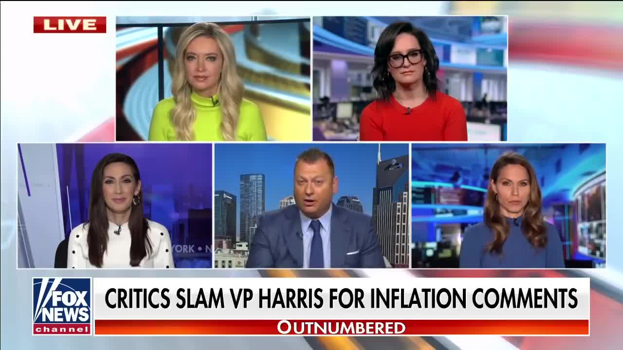 Outnumbered blasts Kamala Harris for comments on inflation Dec 2021