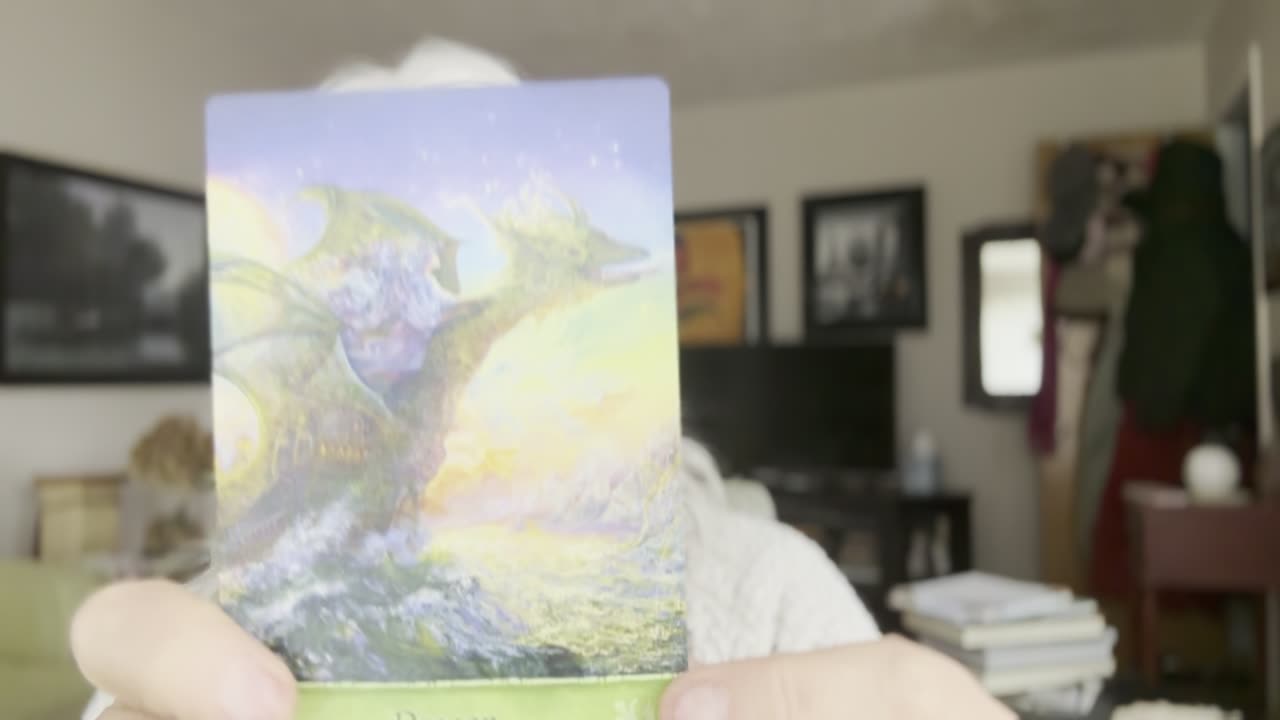 Oracle spread Find courage like a dragon for the week of April 22 to April 29 @TarotToTheTruth