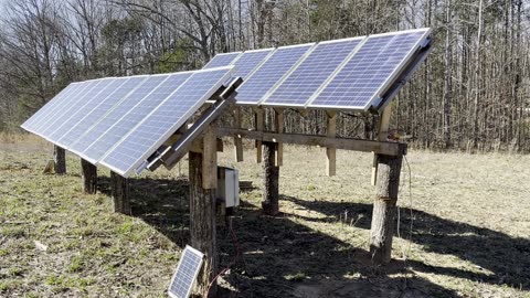 Off grid solar set-up. Easy beginner solar set-up