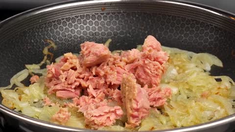 Haben Sie Thunfisch und Reis in Dosen zu Hause_ 😋 Einfaches, schnelles und sehr leckeres Rezept!