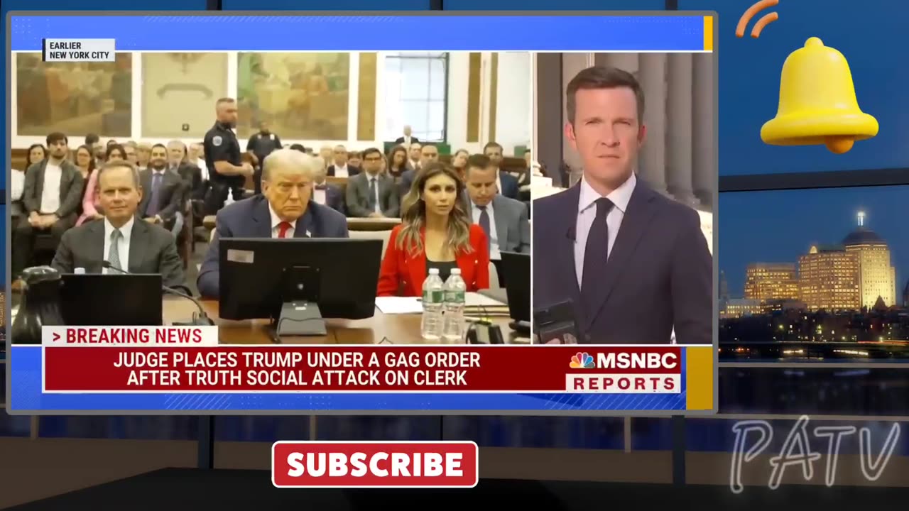 #PNews - #Update: Judge Places Gag Order on #Trump for Another Social Media 📫 😆