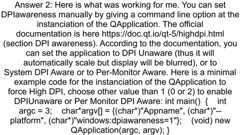 How to get sharp UI on high dpi with Qt 56