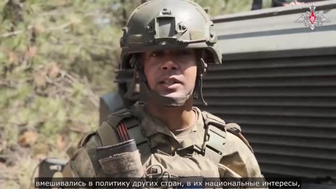 An American from Boston fights for the Russian army, call sign “Boston”.